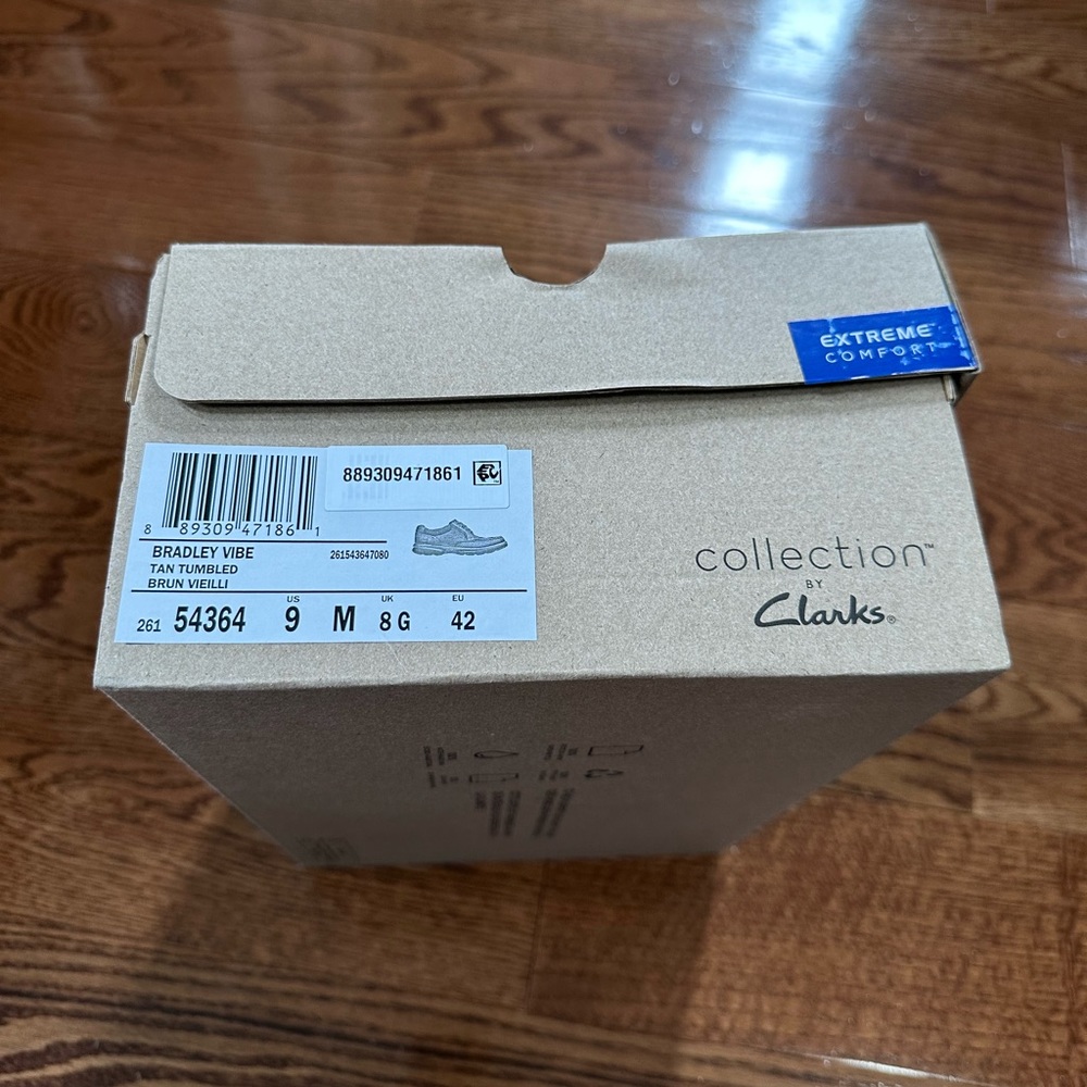 NIB Clark Extreme Comfort Oxford Shoes - Picture 5 of 5